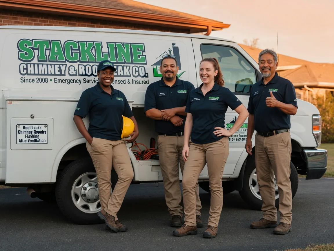 Chimney flashing repair company in Webb City, MO